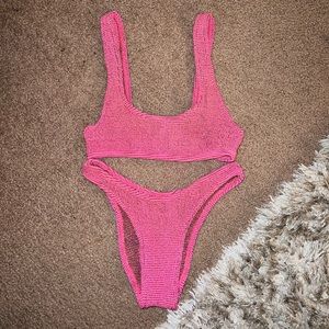 Bound by bond-eye Australia Bikini - Hot Pink w/ Shimmer